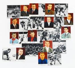 Набор открыток "Сборная команда СССР по хоккею с шайбой"
