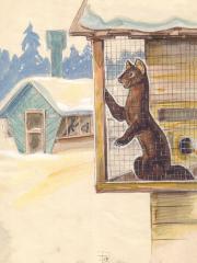 Иллюстрация к книге "Медведь и Соболь"