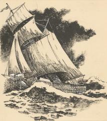 Иллюстрация к книге И. Винокурова "Подвиг адмирала Невельского"