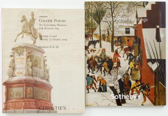 Два каталога аукционных домов Sotheby`s и Christie`s (2009)