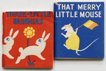 Сет: That merry little mouse. Three little bunnies. [Книжки-малышки]