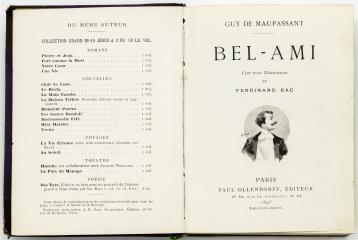 Maupassant, G. de. Bel-Ami / illustrations de Ferdinand Bac [Мопассан Г. де. Милый друг]. На франц. яз.