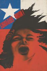 Макет плаката "Свободу Чили"