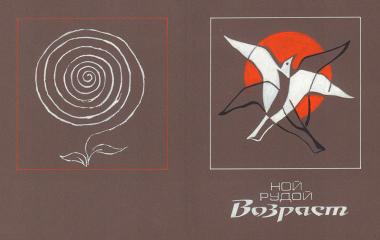 Три варианта макета обложки к книге Н. Рудоя «Возраст»