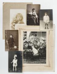 Сет из шести детских фотографий 1910-1920-х гг.
