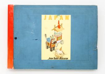 Альбом с фотографиями и японскими открытками, принадлежащий актеру МХТ Петру Чернову