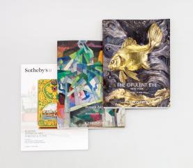 3 каталога аукционного дома Christie's и Sotheby's
