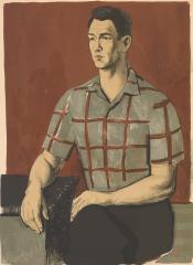 Портрет мужчины в клетчатой рубашке