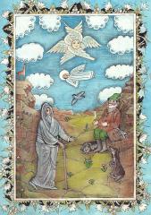 Иллюстрация "Святой Франциск Ассизский"
