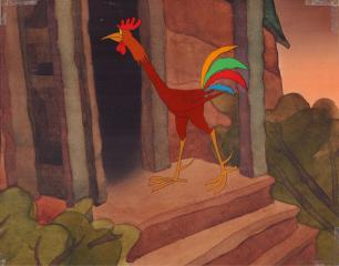 Фаза из мультфильма "Огуречная лошадка" с авторским фоном