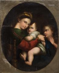 Мадонна с младенцем и Иоанном Крестителем (копия с Рафаэля)