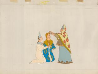 Князь Гвидон и царевна Лебедь (2). Фаза из мультфильма "Сказка о царе Салтане"