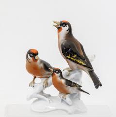 Скульптурная композиция «Птицы на ветке»