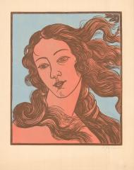 Копия с картины Ботичелли "Рождение Венеры"