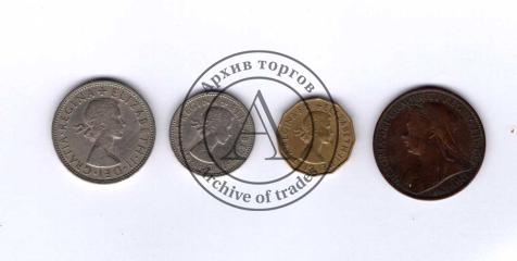 Подборка монет Великобритания