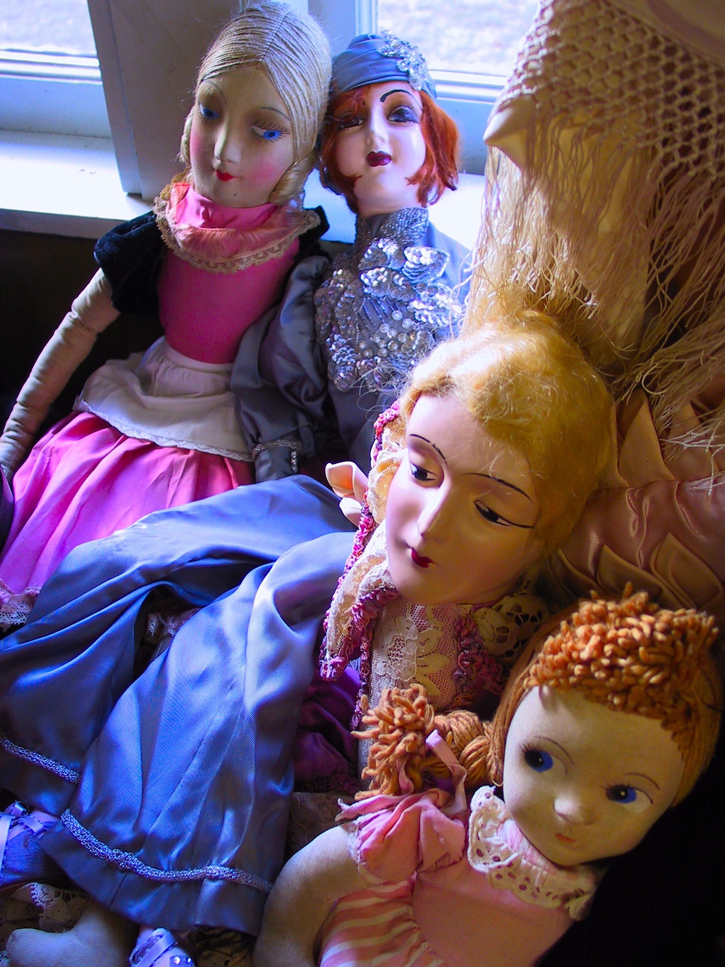 антикварные куклы