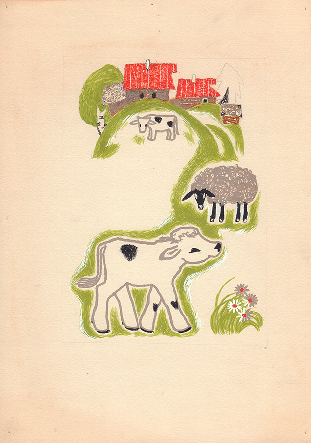 Иллюстрация к "Сказке про белого бычка" (6)