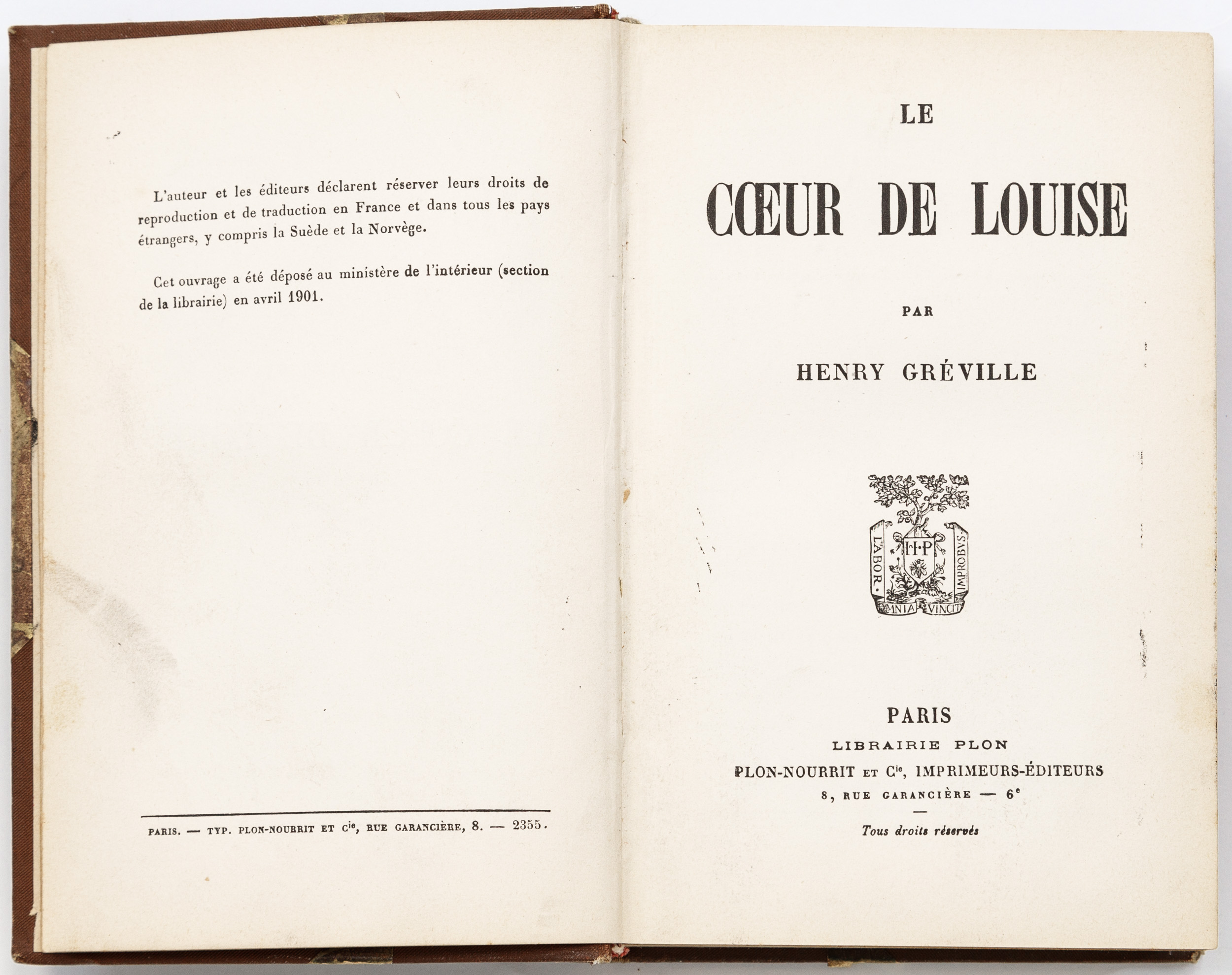 Gréville H. Le Cœur de Louise
