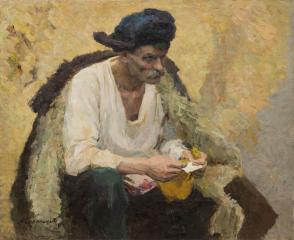 Портрет мужчины в шапке