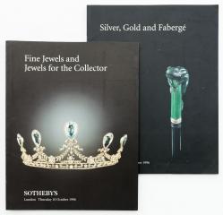 Два каталога Sotheby’s: Ювелирные изделия, изделия из серебра, золота, Фаберже.