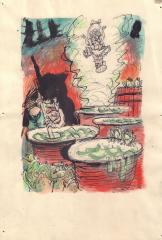 Иллюстрация к сказке Буратино