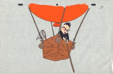 Знайка на воздушном шаре (2) Фаза из мультфильма «Незнайка на Луне»