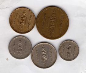 Подборка монет 5 шт.