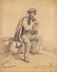 Сидящий мужчина с тростью ("Итальянец")