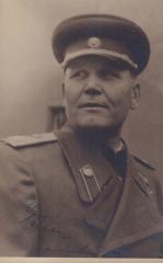 Фотография с маршалом И.С. Коневым, с автографом.