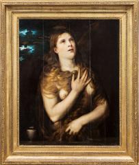 Копия с картины Тициана "Кающаяся Мария Магдалина"