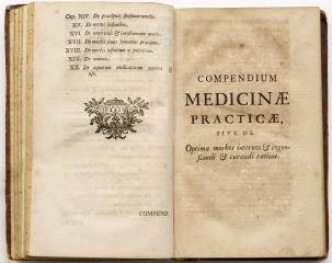 Laurentii Heisteri Compendium medicinae practicae, cui praemissa est de medicinae mechanicae praestantia dissertatio [Лоренц Гейстер. Компендиум практической медицины]. На лат. яз.