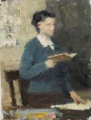 Девушка за чтением