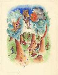Иллюстрация «Сказочный лес»