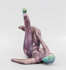 Скульптура «Обнаженная с мячом» из серии «Веселье», 1950-60-е гг.