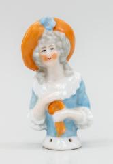 Half doll в оранжевой шляпке
