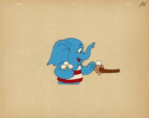 Слоненок с мороженым. Фаза из мультфильма "По дороге с облаками"