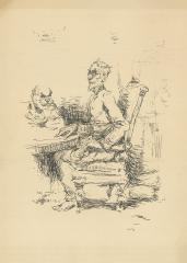 Иллюстрация к рассказу А.П. Чехова "Человек в футляре"