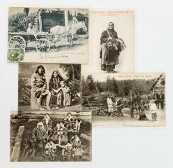 Сет из пяти открыток «Русские типы».