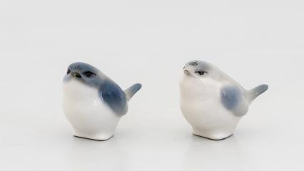 Сет из двух скульптур миниатюр  «Птички»