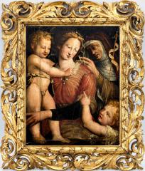 Мадонна с младенцем, маленьким Иоанном Крестителем и св.Елизаветой