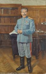 Портрет И.В. Сталина. Копия с картины Д. Налбандяна.