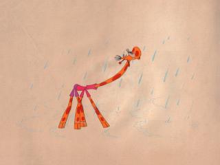 Жираф. Фаза из мультфильма "Грибной дождик"