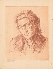 Портрет женщины в очках