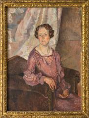 Портрет женщины в кресле