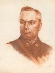 Портрет  Маршала Егорова А. И.