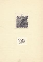 Две ксилографии к изданию "Роберт Бернс в переводах С. Маршака"