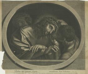 Гравюра по картине А. Карраччи "Осмеяние Христа"