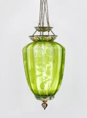 Будуарный светильник зеленого цвета