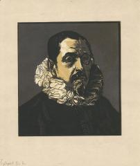 Копия с картины Диего Веласкеса "Портрет Франсиско Пачеко"