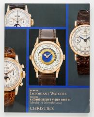 Сет из двух каталогов аукционов часов.